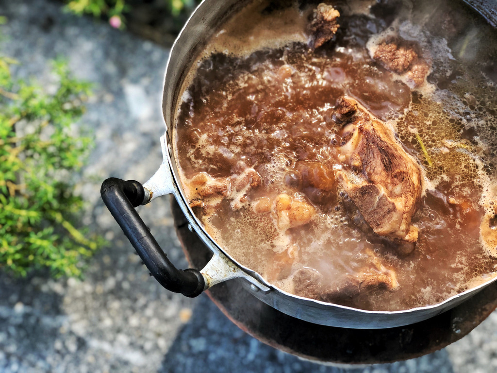 Βραστός τράγος